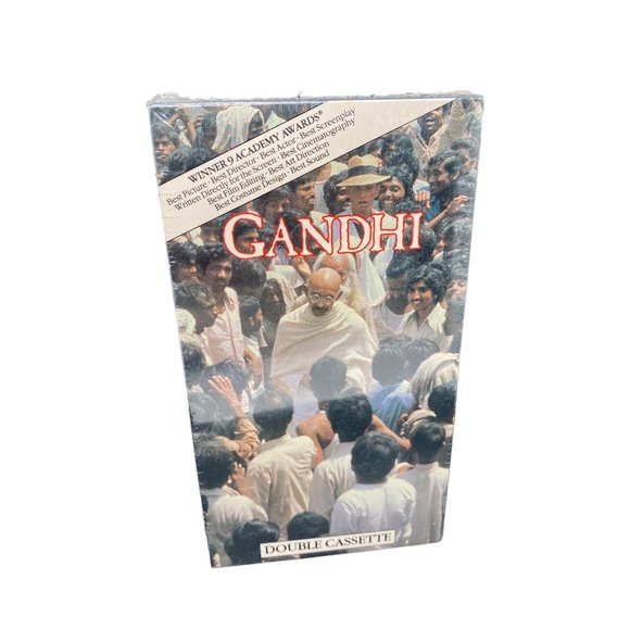 Gandhi NIP Seal 2 VHS box set Ben Kingsley - Picture 1 of 7
